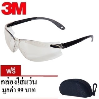 3M 11674 แว่นตา VIRTUA V4 สีดำ เลนส์ I/O AF Safety Eyewear