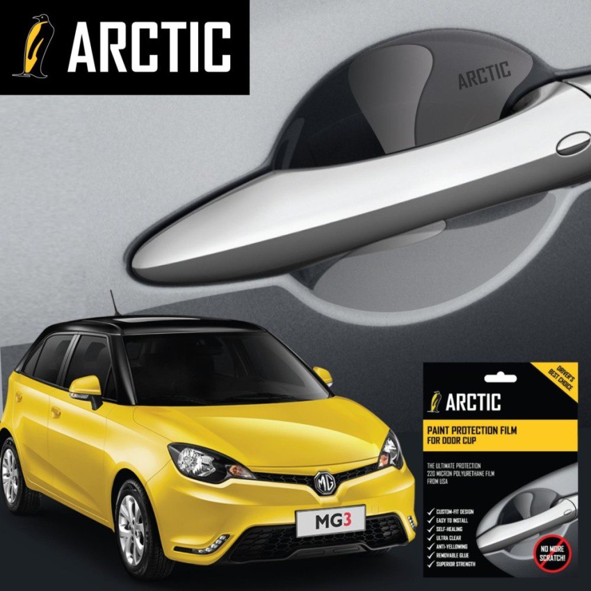 ARCTIC ฟิล์มกันรอยเบ้ามือจับรถ MG3 (2015-2016) 5 ประตู #103