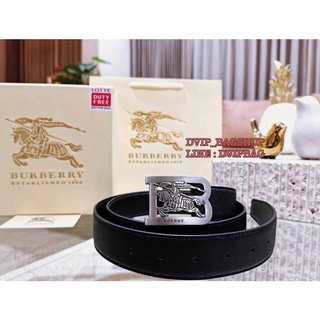 🔥จาก Duty free🔥Burberry Leather Belt VIP Gift แท้💯%