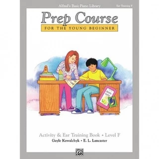 หนังสือเรียนเปียโน Alfred's Basic Piano Prep Course: Activity & Ear Training Book