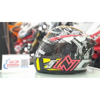 หมวกกันน็อค [แท้] Honda H2C Helmet Full Face Series - INCUBUS (BLK) Size L - XL