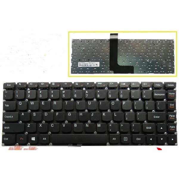 ใหม่สําหรับ Lenovo m490s m4400s b4400s b4450s b490s m495s u300s u300e US แป้นพิมพ์