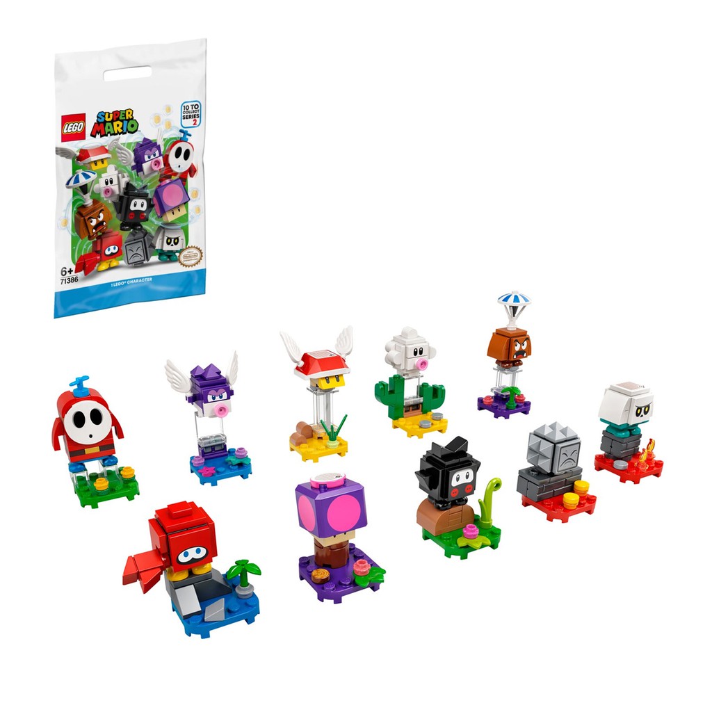 71386 LEGO Super Mario Character Packs Series 2 ครบชุด 10 ตัว (สินค้า ...