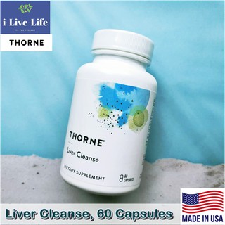 Liver Cleanse 60 Capsules - Thorne Research ดีท็อกซ์