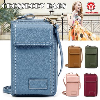 กระเป๋า Crossbody กระเป๋าสตางค์ขนาดใหญ่สำหรับผู้หญิง