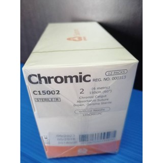 CHROMIC C15002 W/O 150 CM. 2   (1 Doz./Box) UNIK