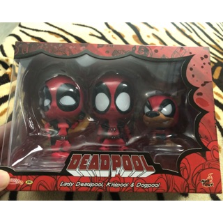 Cosbaby Lady Deadpool , Kitpool &amp; Dogpool (3ตัว) แท้