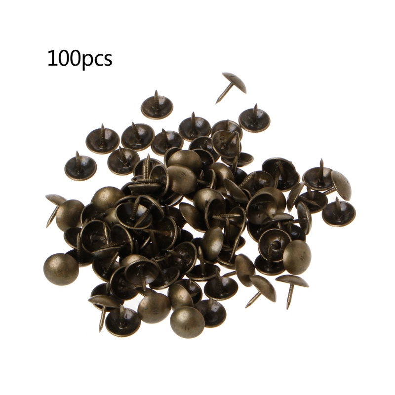 XU 100 ชิ้นเบาะเล็บตกแต่ง Tacks สําหรับ Upholstered เฟอร์นิเจอร์ Cork Board