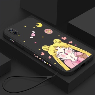 เคสซิลิโคน tpu ลายการ์ตูนเซเลอร์มูน สําหรับ Vivo Y81 Vivo Y83 Vivo Y85 Vivo V9 Vivo Y91 Vivo Y95 Vivo Y1S