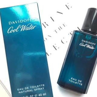 Davidoff cool water for Men EDT Natural Spray 40ml, 125ml (กล่องขาวเทสเตอร์)