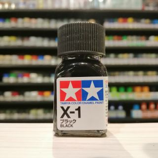 สี TAMIYA : X-1 BLACK