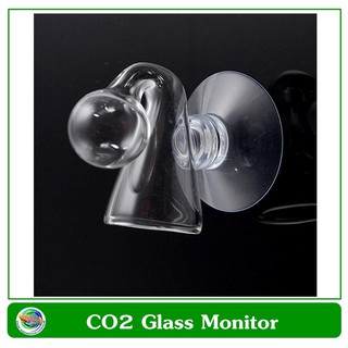 ถ้วยวัดค่าคาร์บอน Aquatic CO2 Glass Drop Checker pH Monitor (Glass cup)