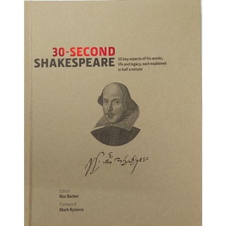 หนังสือ วิลเลียม เชกสเปียร์ ภาษาอังกฤษ 30-SECOND SHAKESPEARE 160Page