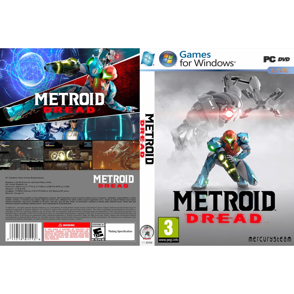 Metroid Dread + Yuzu/Ryujinx Emus สําหรับพีซีเกม [เอาต์พุต INSTALLATION]