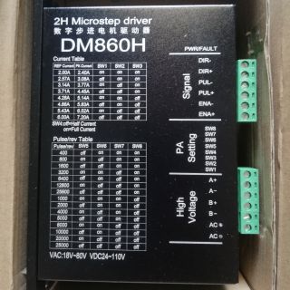 DM860H Stepper driver for NEMA34