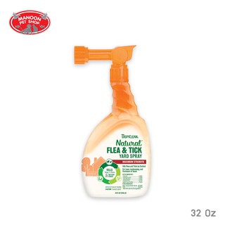 [MANOON] TROPICLEAN Flea and Tick Spray for Yard 32 Oz สเปรย์กำจัดเห็บหมัด