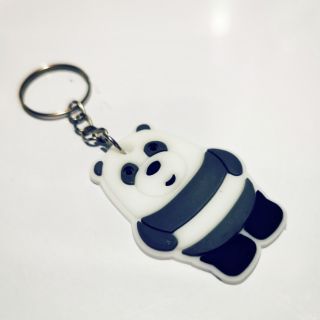 พวงกุญแจ หมีแพนด้า panda we bare bears ห้อยกระเป๋า keychain ของใหม่มือ 1