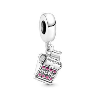 [พร้อมส่ง สินค้าแท้ 💯] Pandora  Typewriter Dangle Charm