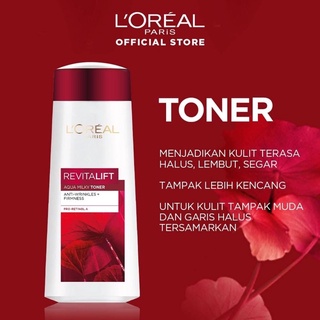 LOreal Paris Revitalift Aqua Milky Toner Anti-Wrinkle + Firmness Skin Care 200 ml.