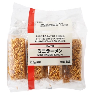 Muji Mini Ramen มาม่ามูจิ รสกิมจิ 120 g. แพ็ค 4 ห่อ 😋