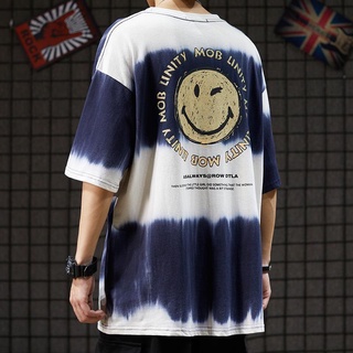 เสื้อยืดแฟชั่นโอเวอร์ไซส์  เสื้อมัดย้อม LK025