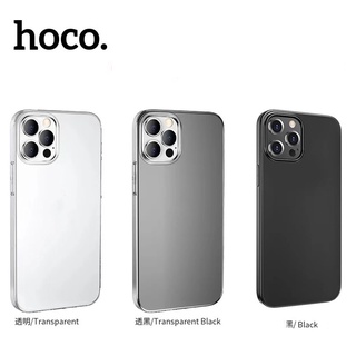 HOCO ของแท เคสโทรศัพท์ใส สำหรับ iPhone 13 Pro max 13 12 MINI 11 15 Pro Max 7 8 6 Plus XS MAX XR 14 pro max  TPU Case