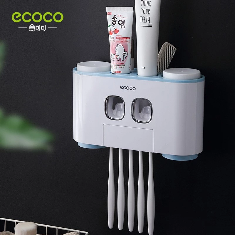 ที่บีบหลอดยาสีฟันสองช่องอัตโนมัติecoco จัดส่งภายใน 48 ชม.