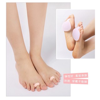 ซิลิโคนรองรับหน้าฝ่าเท้า ชุด2ชิ้น  Silicone foot support