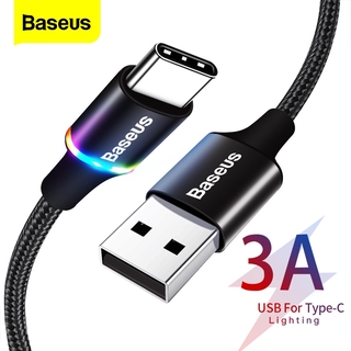 Baseus สายชาร์จ Usb Type - C สําหรับ Samsung S 20 S 10 Plus Xiaomi