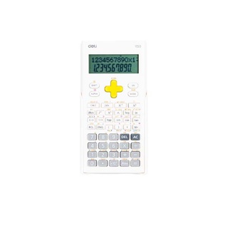 Deli 1720 Scientific Calculator เครื่องคิดเลขวิทยาศาสตร์ 12 หลัก 300 ฟังก์ชั่น จอแสดงผลขนาดใหญ่ เครื่องคิดเลข อุปกรณ์การเรียน