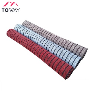 TOWAY-พรมปูพื้น พรมไนล่อน พรมดักฝุ่น PVC กันลื่น พร้อมส่งจากไทย รุ่น XD-T6 พร้อมส่งจากไทย