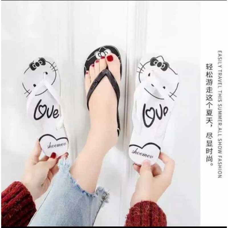 รองเท้าแตะผู้หญิง [Hello Kitty]
