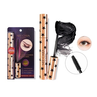 Nee Cara 3D Fiber Lashes Mascara #N190 : neecara นีคาร่า มาสคาร่า ที่ปัดขนตา ดาว x 1 ชิ้น svl