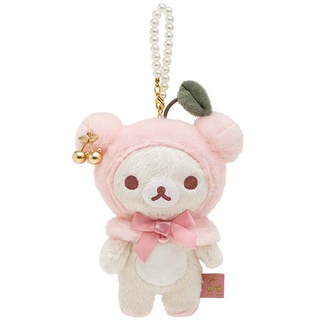 [ส่งตรงจากญี่ปุ่น] พวงกุญแจตุ๊กตา Rilakkuma Korilakkuma Jewel Cherry Japan San-X