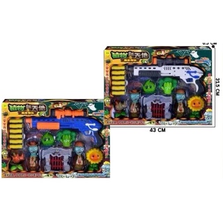 mega toys ตัวละครเกมพืช ยิงซอมบี้ Plant vs Zombie  136-26