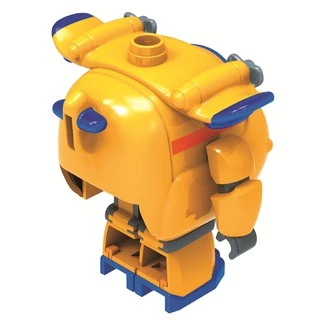 Super Wings Medium Blocks High Value Figure - Donnie ตัวต่อ ซุปเปอร์วิงส์ ขนาดกลาง - ดอนนี่ สีเหลือง EU380006