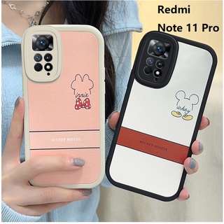 Mickey Minnie เคท Redmi Note 11 Pro Note10 5G Soft Case Boy&amp;Gril Snoopy เคส Note8 Pro Phone Cover Note7 Pro เคสโทรศัพท์