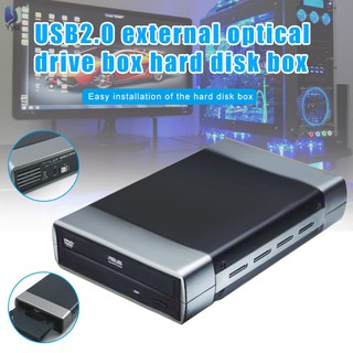 YY External hhd Enclosure DVD Drives Optical Drive Box อุปกรณ์เสริมสำหรับคอมพิวเตอร์