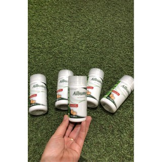 พร้อมส่ง**Albumen โปรตีนไข่ขาว ขวดเล็ก 30เม็ด