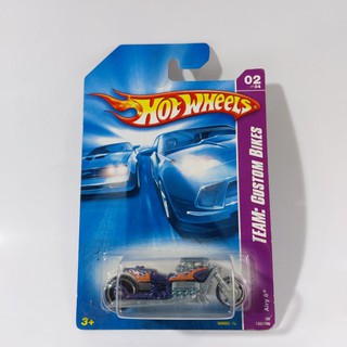 รถเหล็ก Hot wheels TEAM CUSTOM BIKES (IB0503)