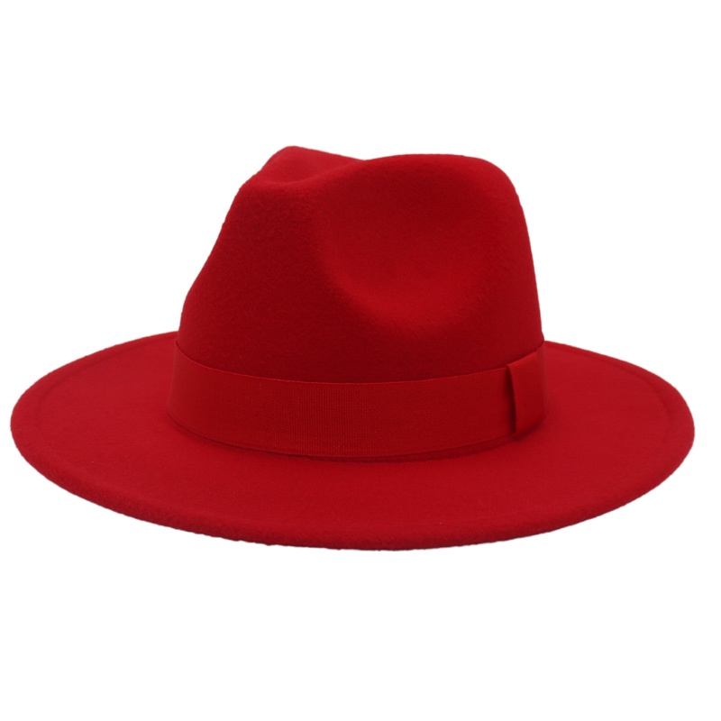 Dean The Butcher Fedora Hat For Men ริบบิ้น Jazz Hat unisex