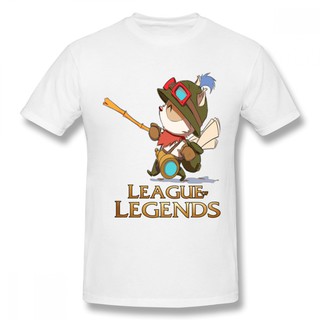 เสื้อผ้าสไตล์ Teemo League Of Legends เสื้อยืดคุณภาพดีไซน์ผ้าฝ้ายคุณภาพดีชาย Top Tees