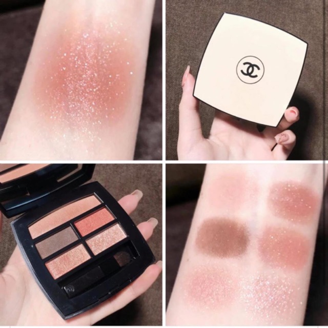 พร้อมส่ง‼️ Chanel Les Beiges Healthy Glow Natural Eyeshadow Palette สี Warm จากญี่ปุ่น🇯🇵