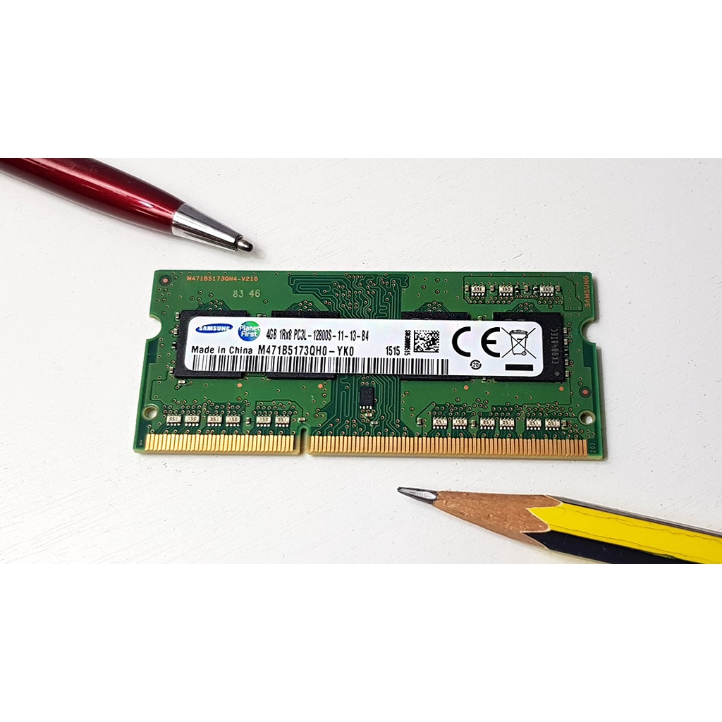 แรม RAM 4GB 1Rx8 PC3L 12800S บัส 1600 แรม Notebook ยี่ห้อ Sumsung มือสอง สภาพ 100%