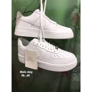 nike air force 1 รองเท้าผ้าใบผูกเชือกพร้อมกล่อง