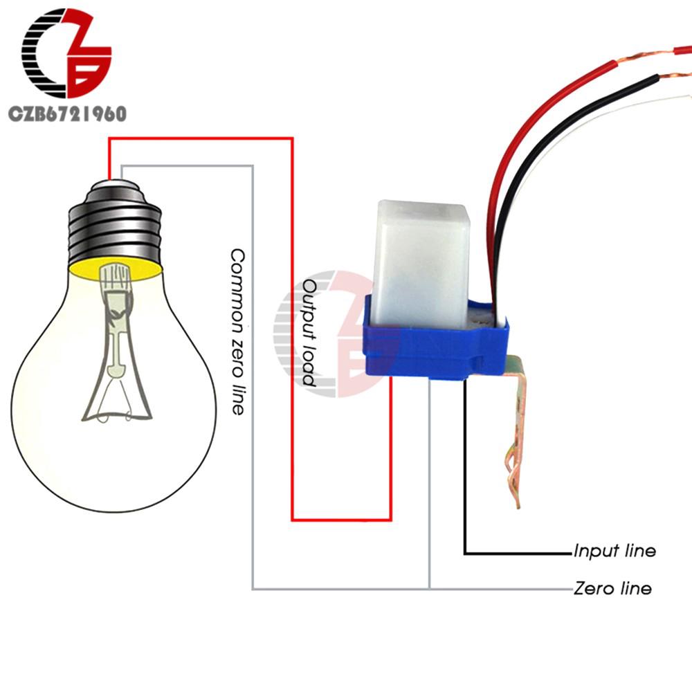 สวิทช์เปิดปิดสวิทช์อัตโนมัติ AC 220 V DC 12v 24v