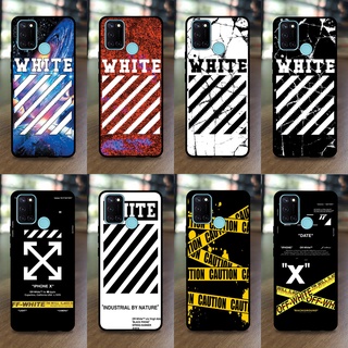 เคส Realme C17 / 7i ใช้เคสเดียวกัน  ลายWhite ขอบนิ่มหลังแข็ง เคสมือถือ เคสโทรศัพท์ Case เคส TPU ขอบนิ่มหลังแข็ง