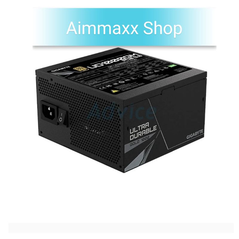 POWER SUPPLY (80+ GOLD) 1000W GIGABYTE UD1000GM
