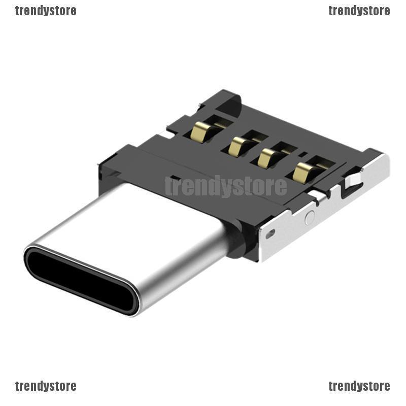 อะแดปเตอร์แปลง USB-C 3.1 Type C ตัวผู้ เป็น USB ตัวเมีย OTG สําหรับ U 2 ชิ้น