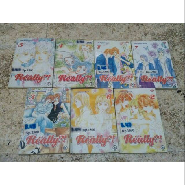 การ์ตูนรีally 1-7 พร้อมชุด / Lee Hyeon-Sook / manhwa